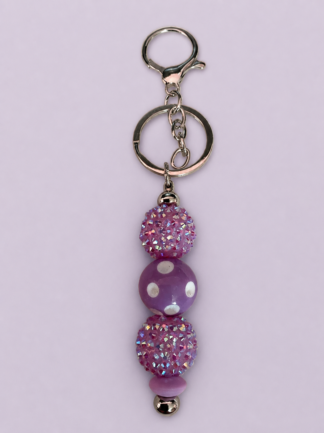 Horse and Cowgirl Heart Keychain