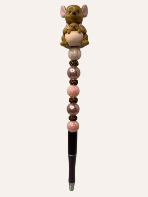 Mouse Character Pearl Bead Pen