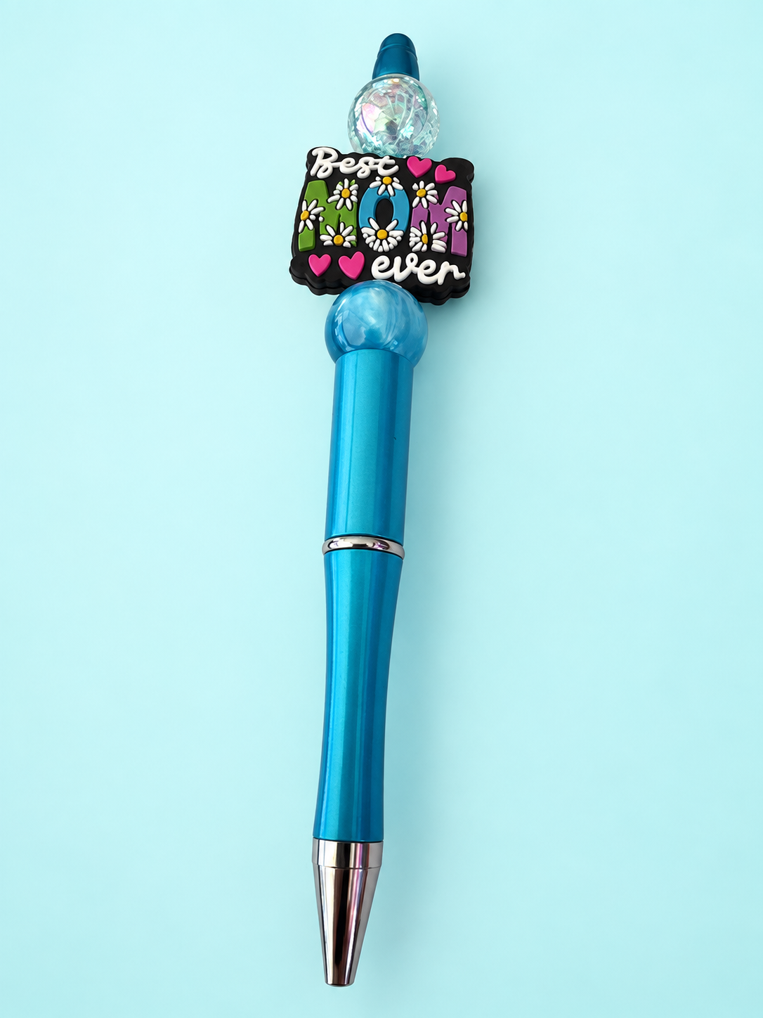 Best Mom Ever Floral Pen
